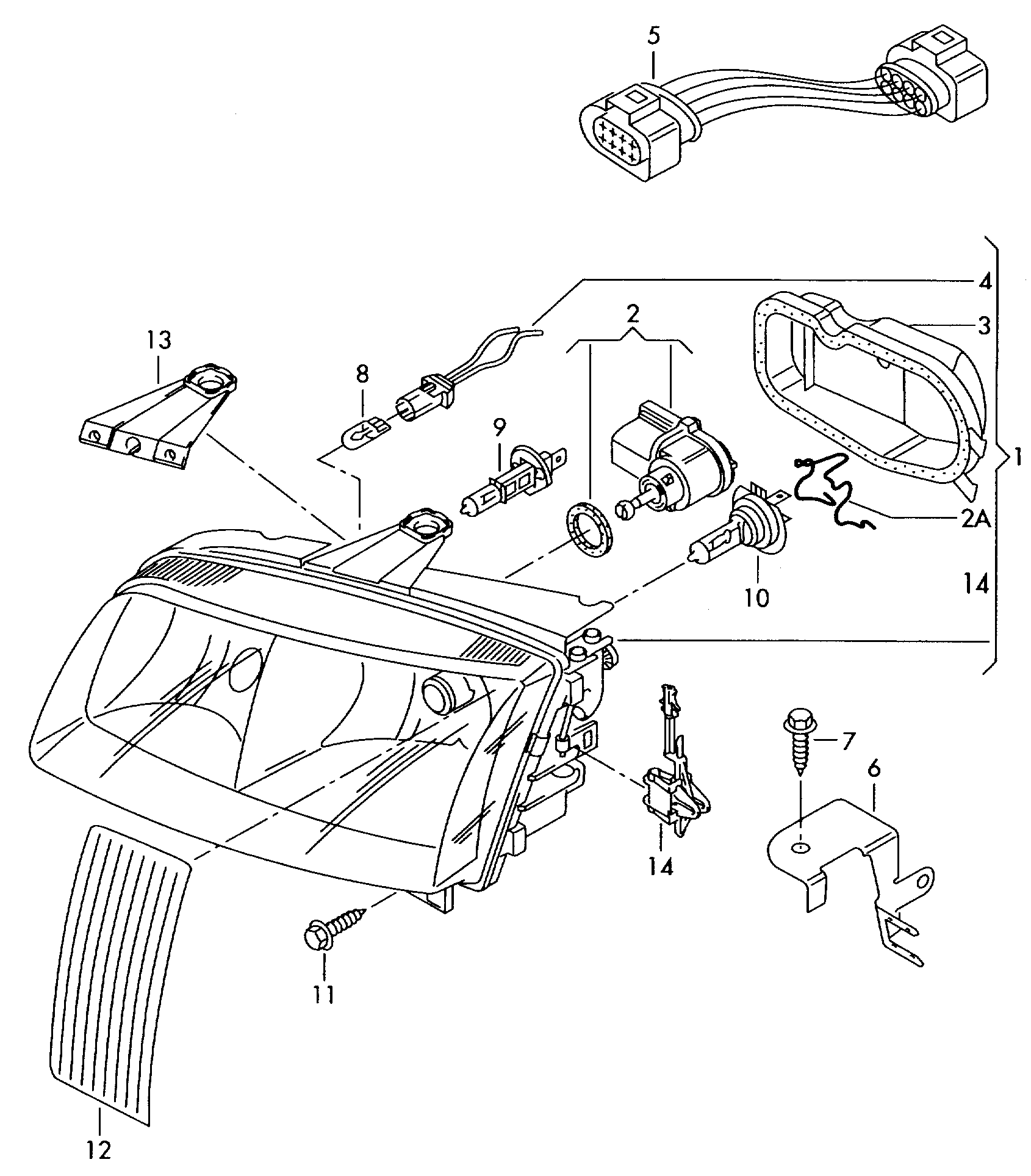 AUDI 1J0 941 295 C - Regulaator,tulede kauguse reg. www.parts5.com