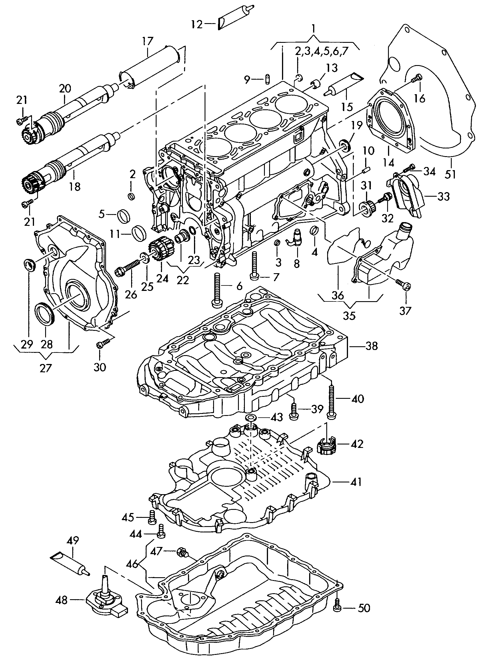 Seat 06J 103 600AF - Olejová vaňa www.parts5.com