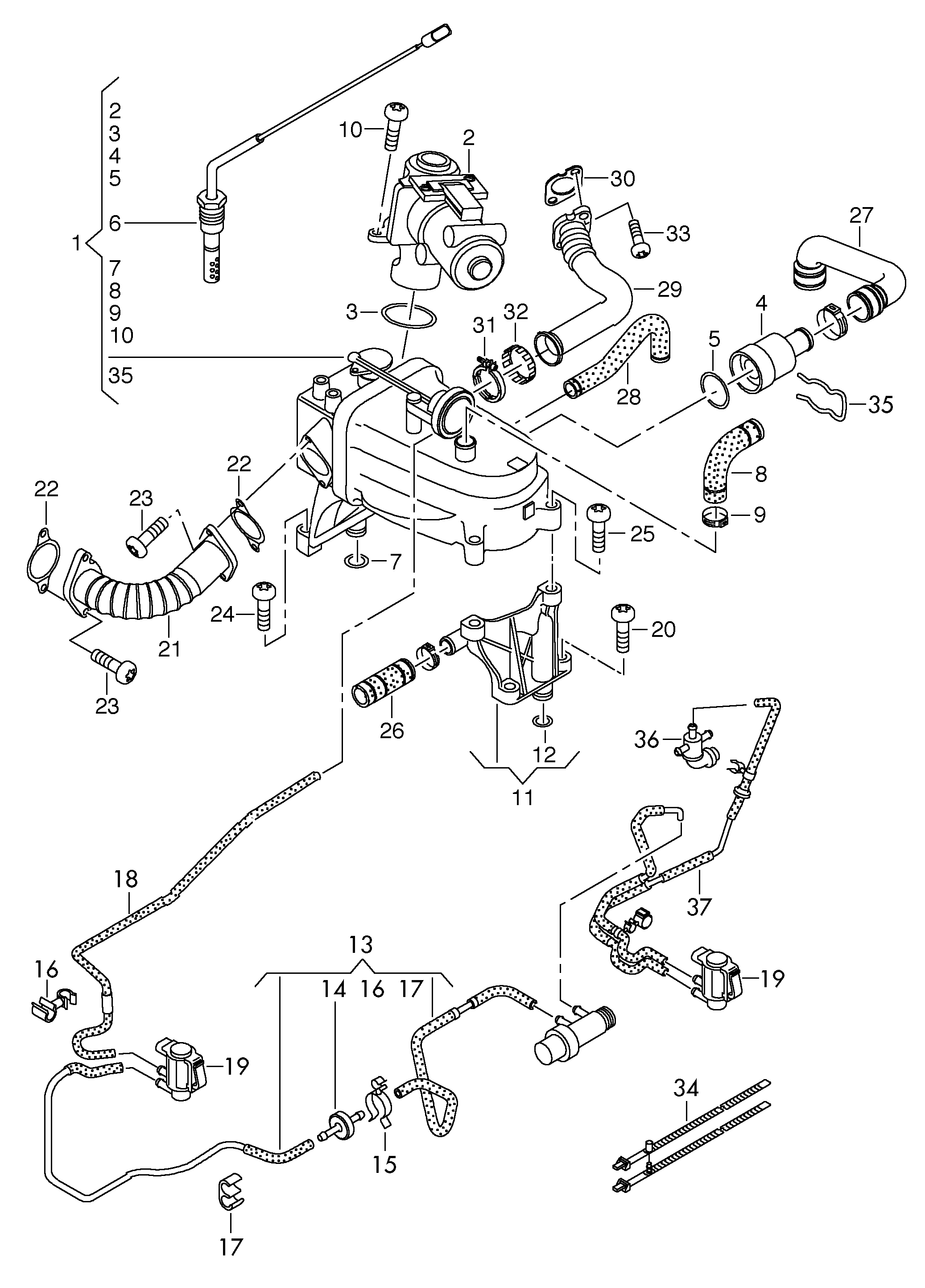 VAG N  90062702 - Прокладка, впускной коллектор www.parts5.com