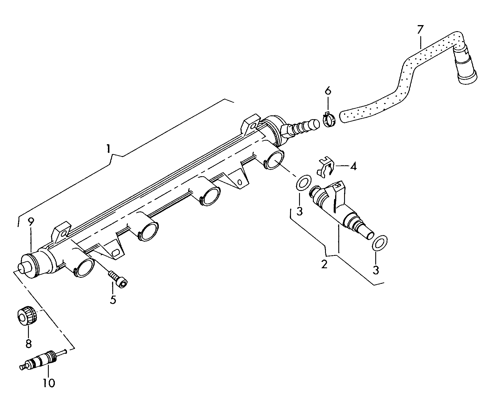 Skoda 07K 906 149 - Inel etansare, injector www.parts5.com