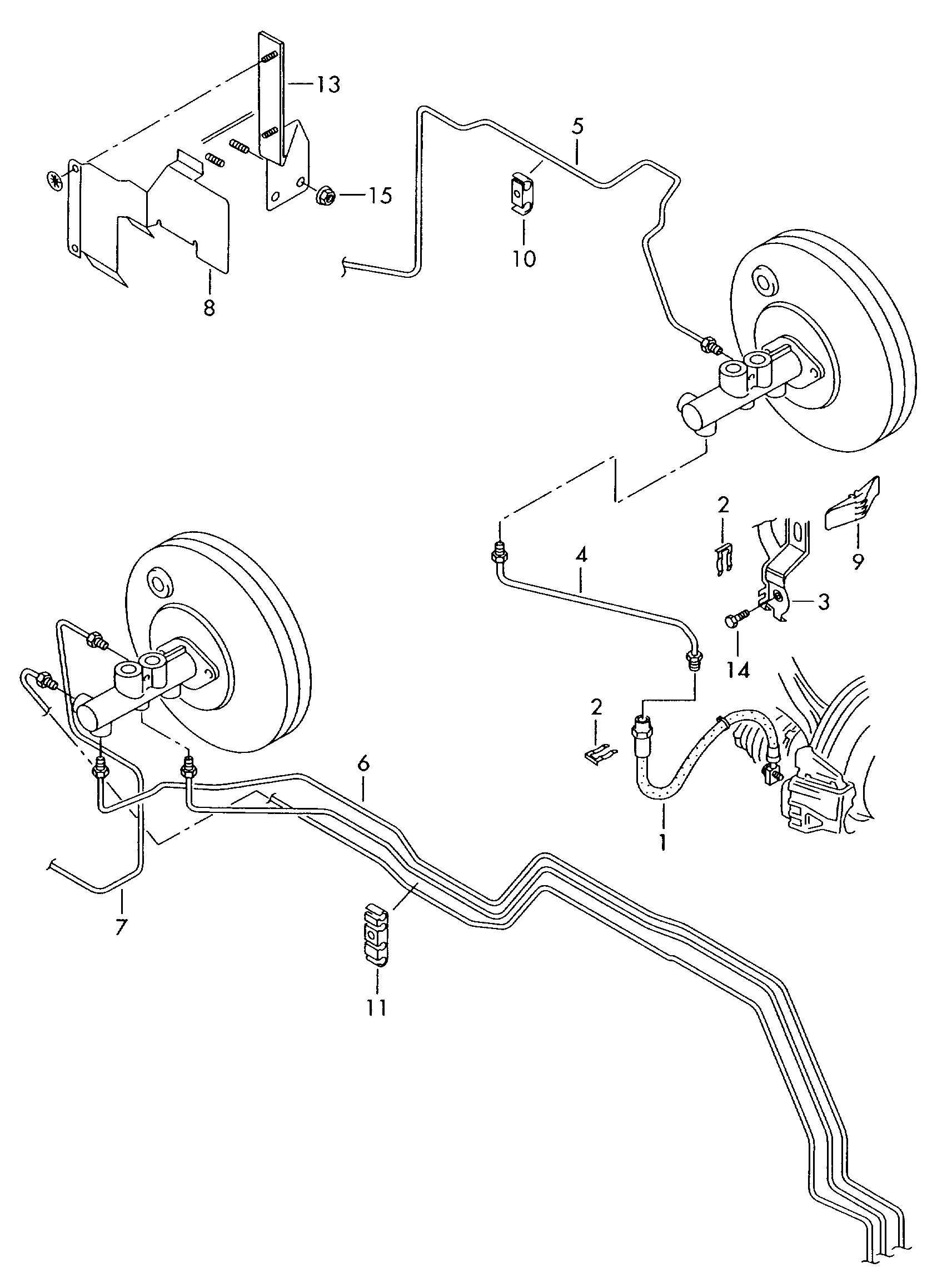 Skoda 6R0611701H - Ελαστικός σωλήνας φρένων www.parts5.com