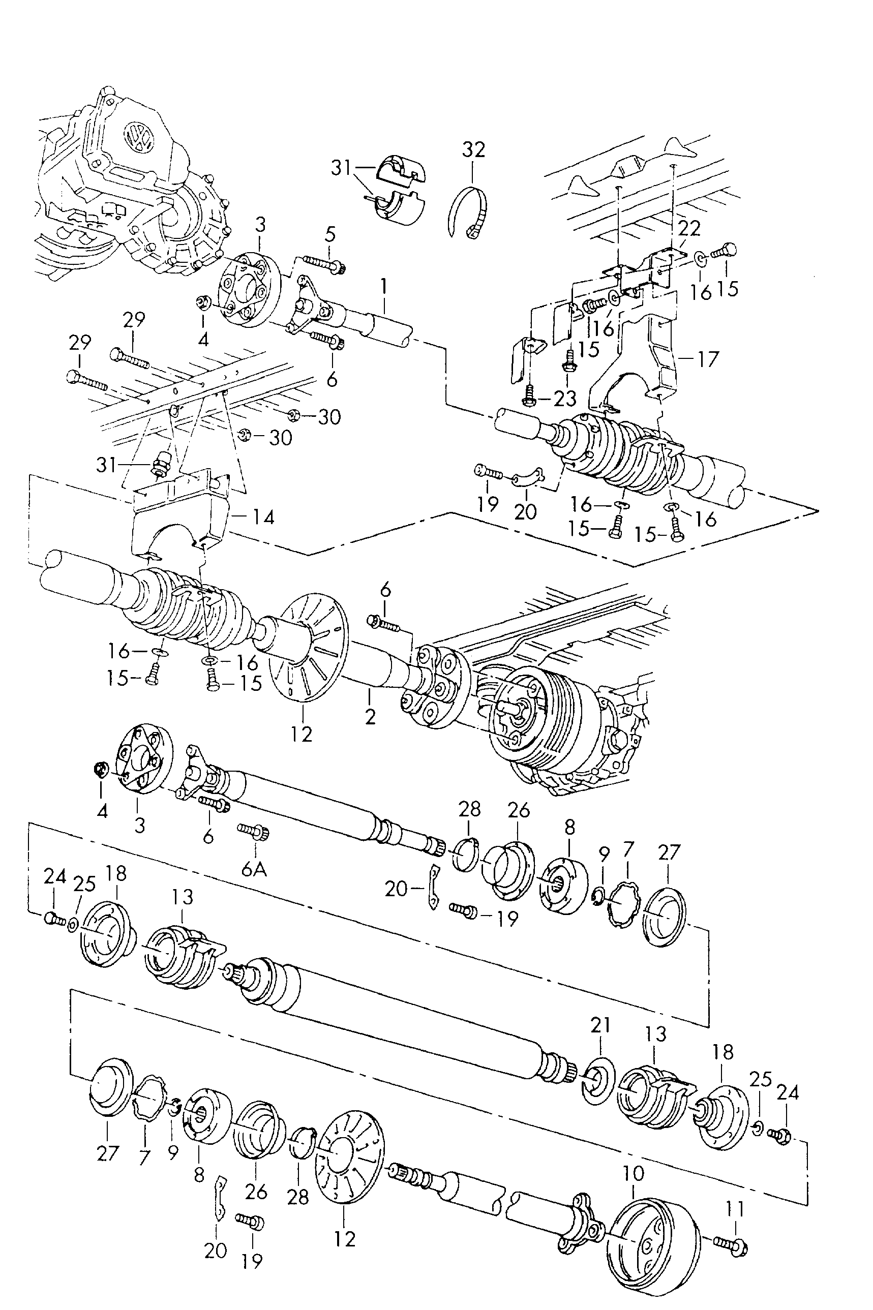 VAG N  01025414 - Τροχαλία παρέκκλισης, οδοντ. ιμάντας www.parts5.com