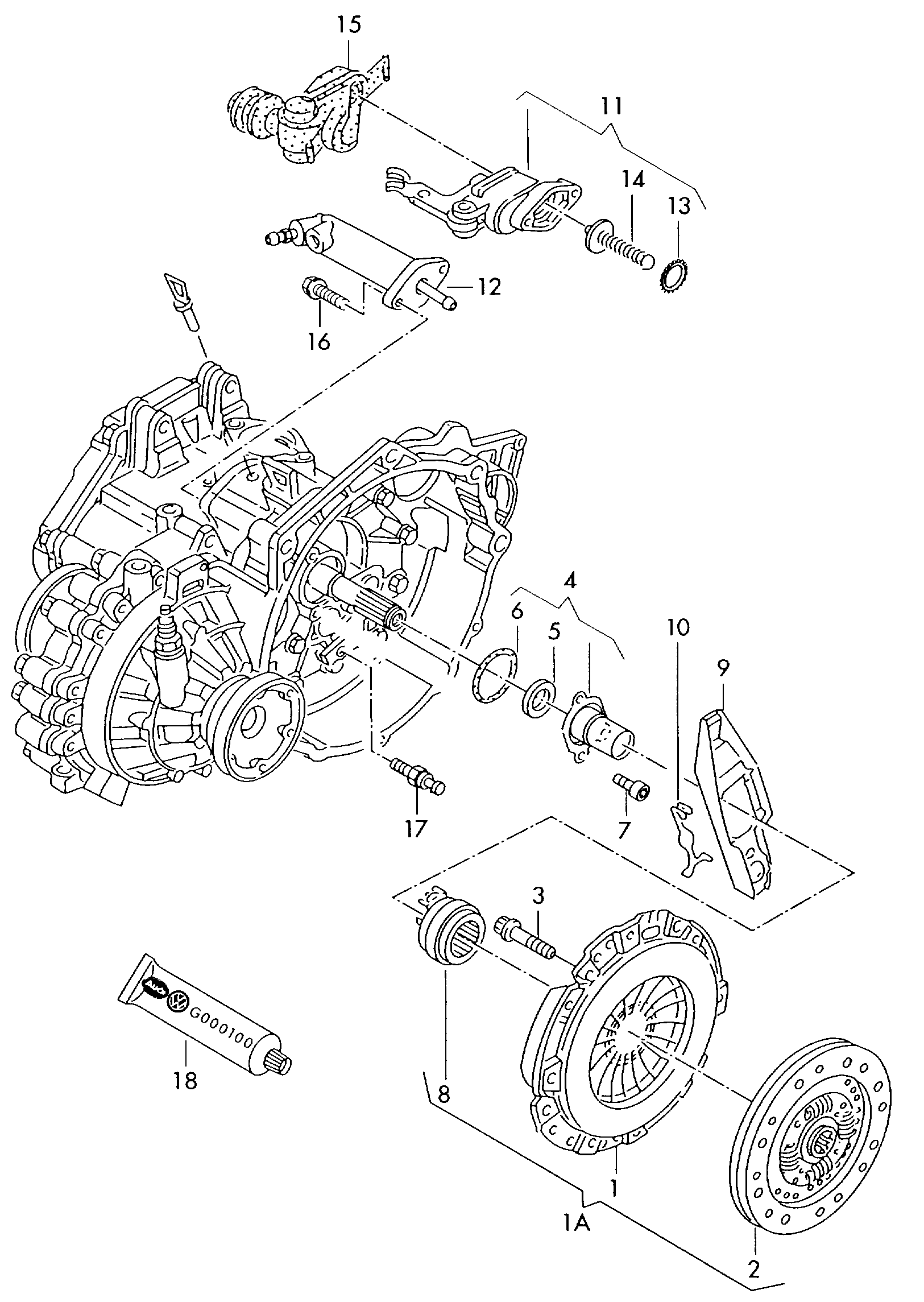 Seat 037198141BX - Clutch Kit www.parts5.com