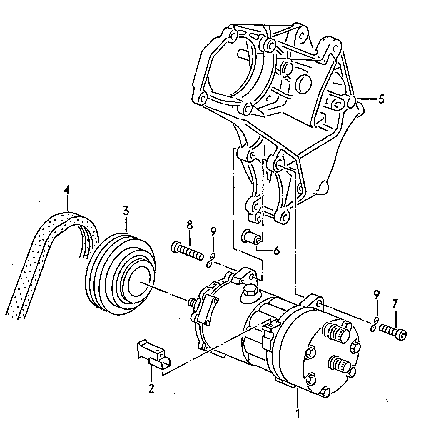 Seat 037 145 933 C - Ozubený klinový remeň www.parts5.com