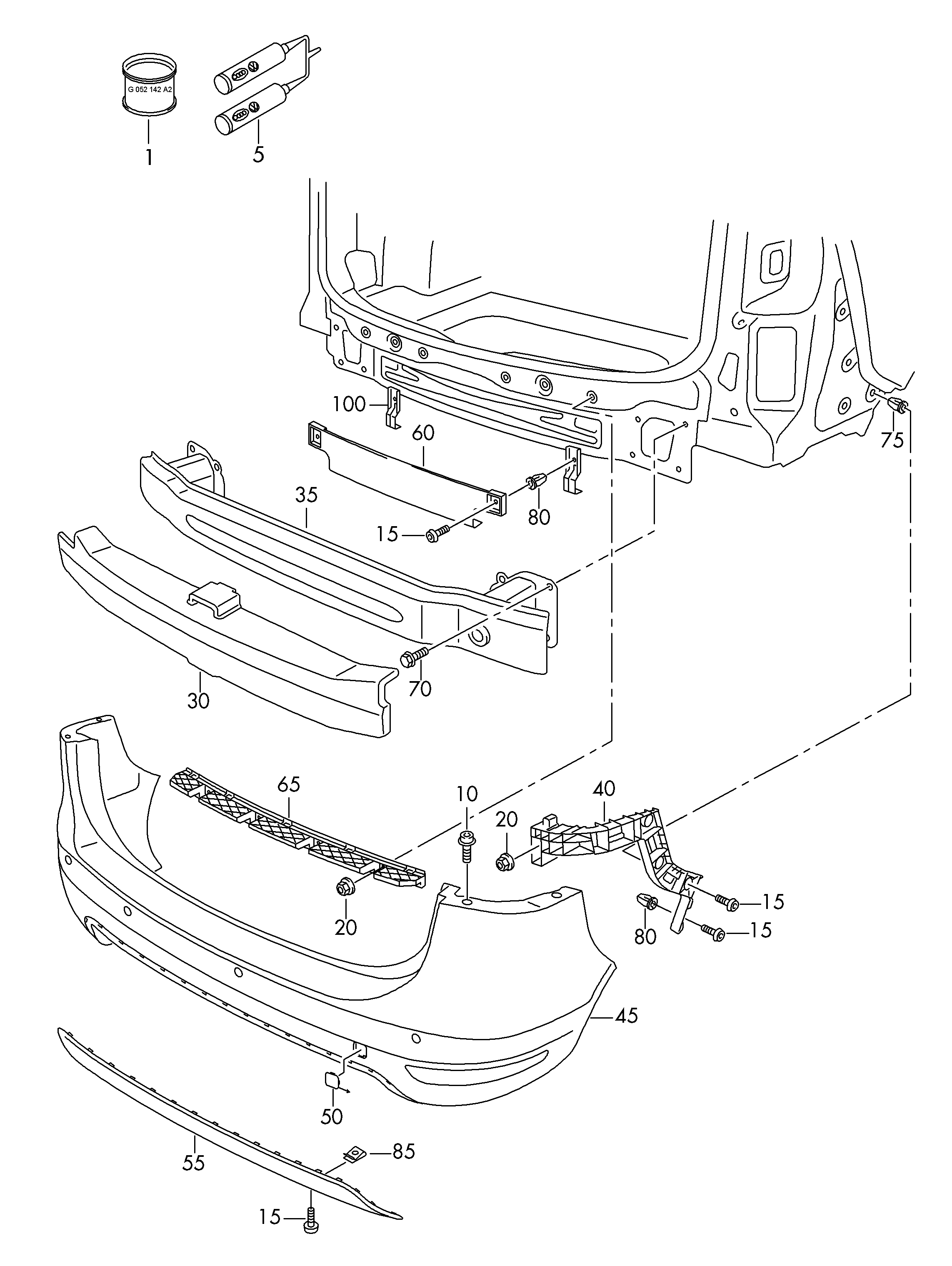 VW WHT000931 - Front Cowling www.parts5.com