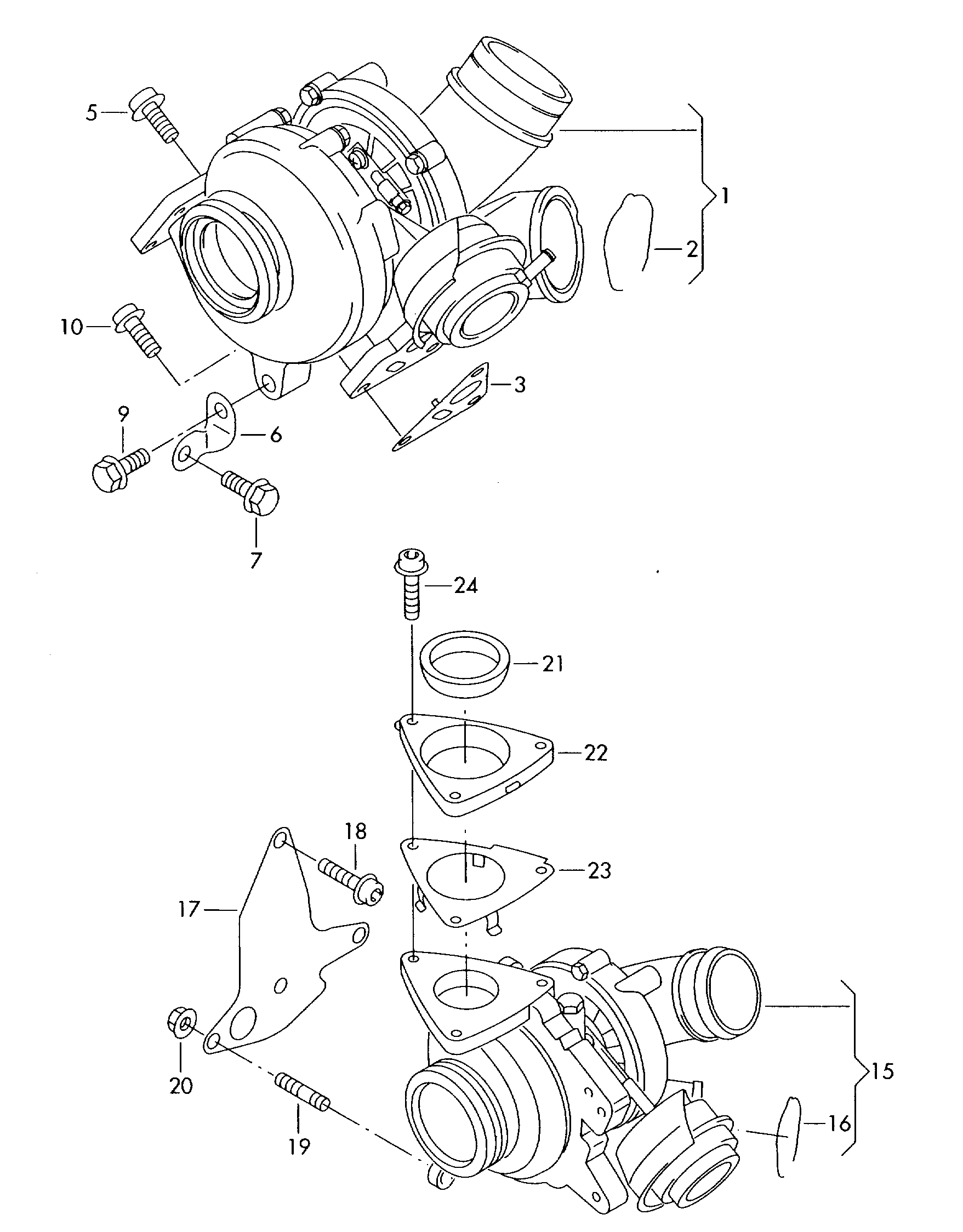 VAG N  10286111 - Гайка, выпускной коллектор www.parts5.com