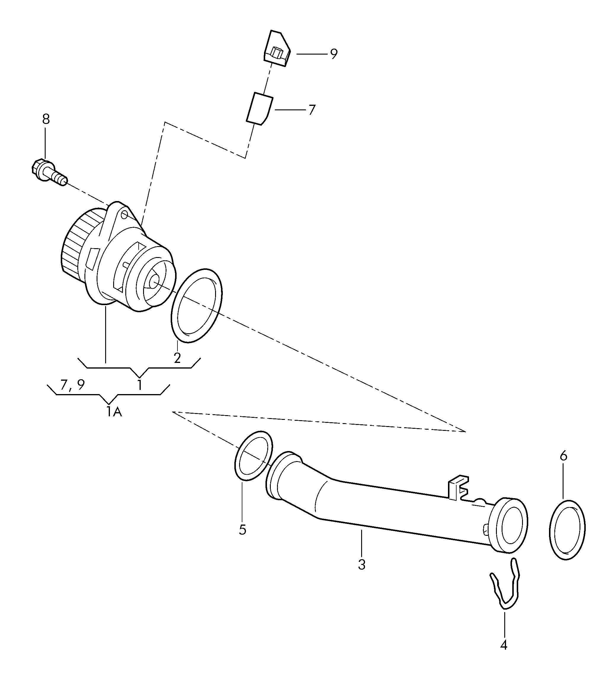 Seat 030 121 008 M - Pumpa za vodu www.parts5.com