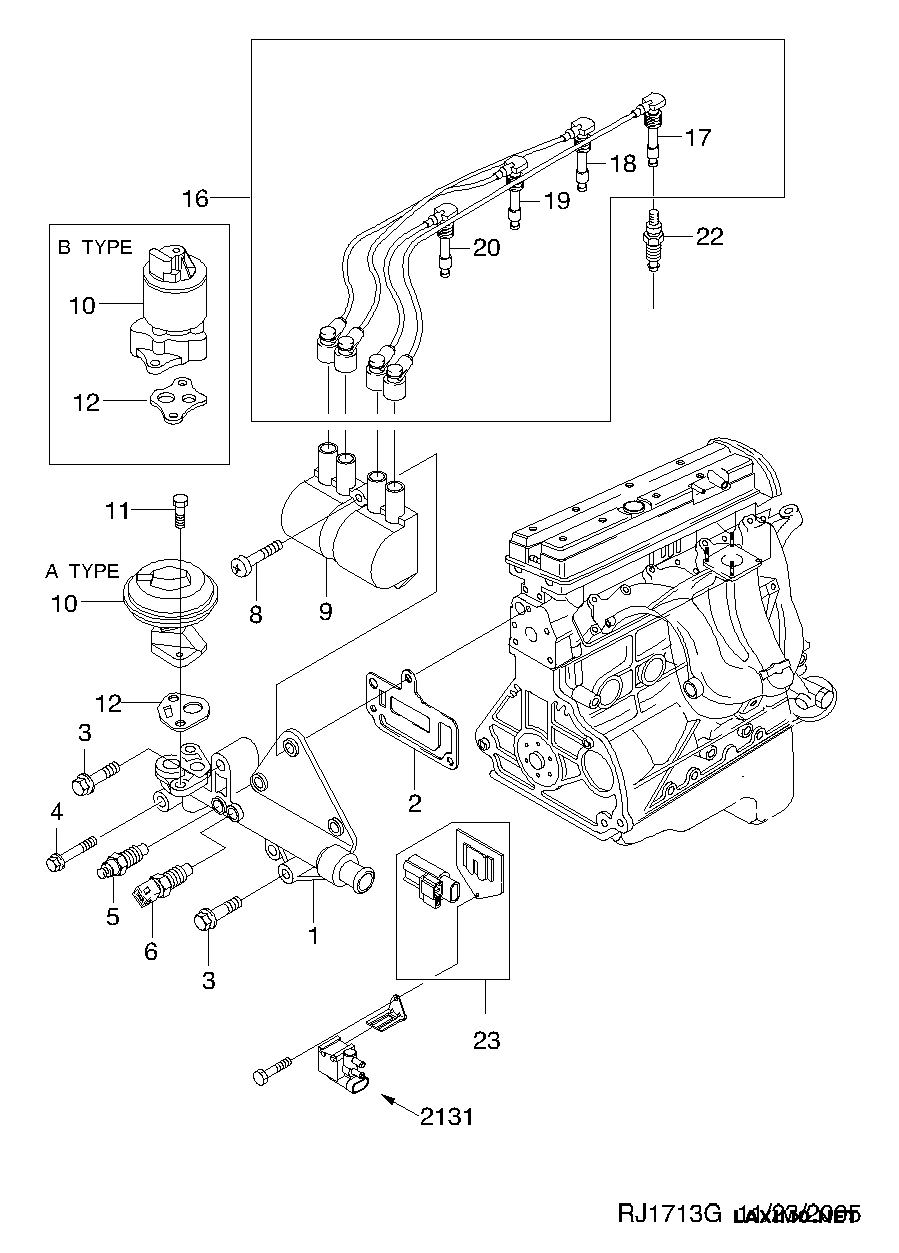 DAEWOO 25165116 - Sonda Lambda www.parts5.com