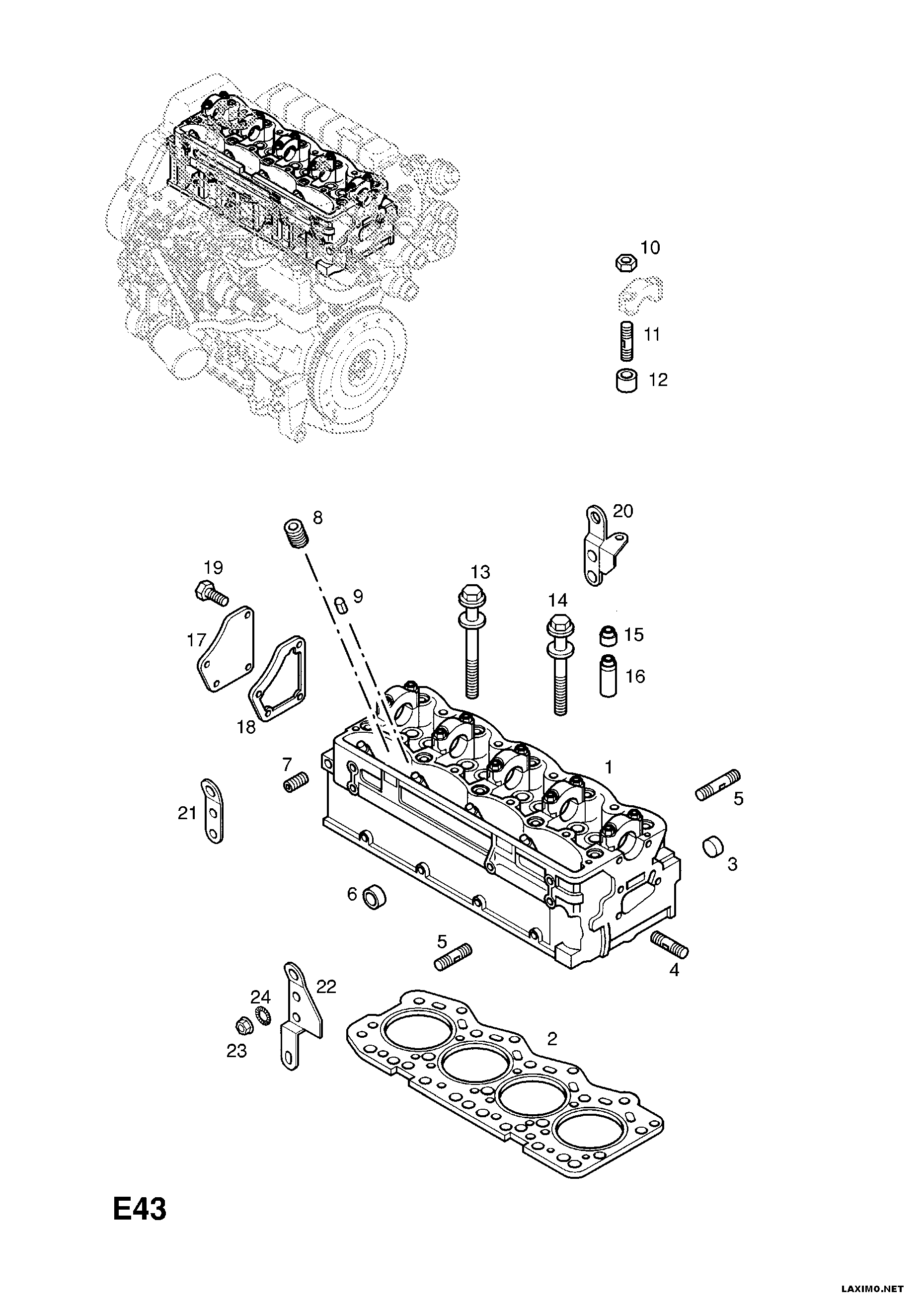 Vauxhall 44 03 139 - Etansare, supape www.parts5.com